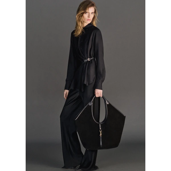 Viktoria & Woods Hercules Silk Wrap Shirt - Tops - Minimalist Australian Fashion at Luxury Shoes 