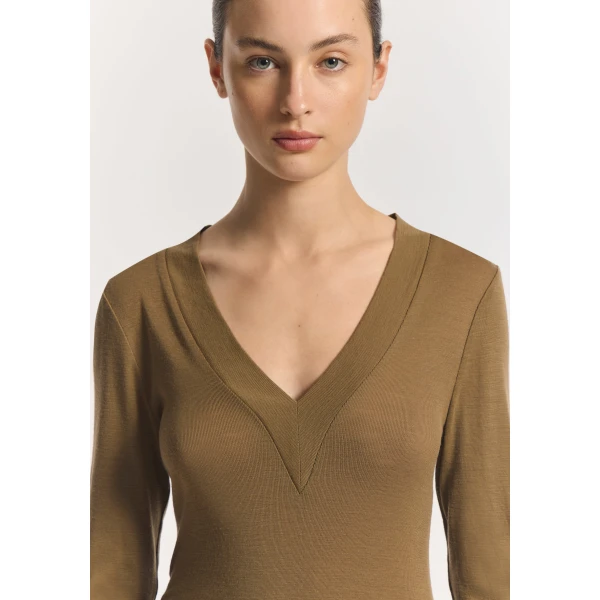 Viktoria & Woods Lotus Merino Top - Tops - Minimalist Australian Fashion at Luxury Shoes 