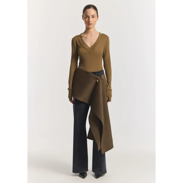 Viktoria & Woods Lotus Merino Top - Tops - Minimalist Australian Fashion at Luxury Shoes 
