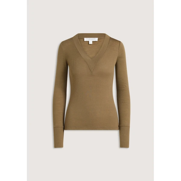 Viktoria & Woods Lotus Merino Top - Tops - Minimalist Australian Fashion at Luxury Shoes 