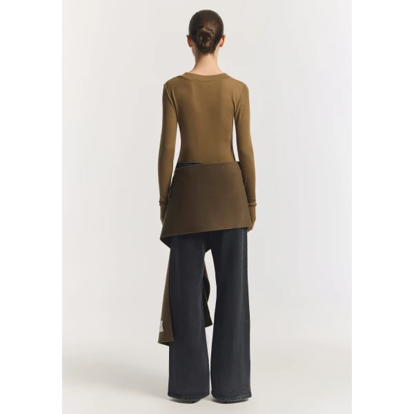 Viktoria & Woods Lotus Merino Top - Tops - Minimalist Australian Fashion at Luxury Shoes 