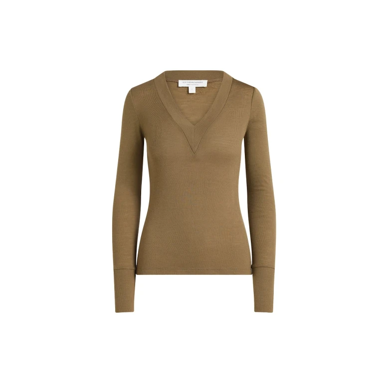 Viktoria & Woods Lotus Merino Top - Tops - Minimalist Australian Fashion at Luxury Shoes 