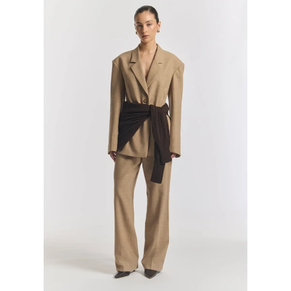 Viktoria & Woods Michigan Wool Blazer - Jackets - Minimalist Australian Fashion at Luxury Shoes 