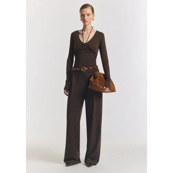 Viktoria & Woods Priscilla Merino Top - Tops - Minimalist Australian Fashion at Luxury Shoes 