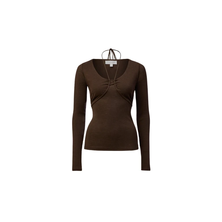 Viktoria & Woods Priscilla Merino Top - Tops - Minimalist Australian Fashion at Luxury Shoes 
