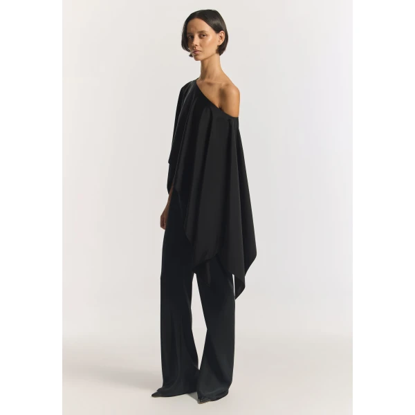Viktoria & Woods Romance Cape Top - Tops - Minimalist Australian Fashion at Luxury Shoes 