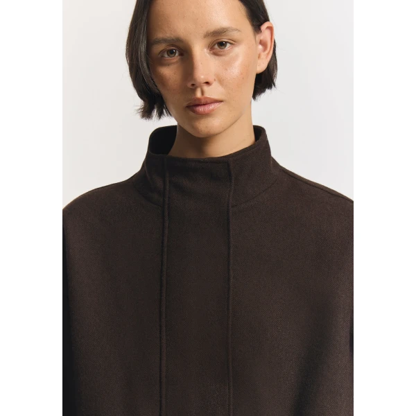 Viktoria & Woods Salvation Wool Bomber - Jackets - Minimalist Australian Fashion at Luxury Shoes 