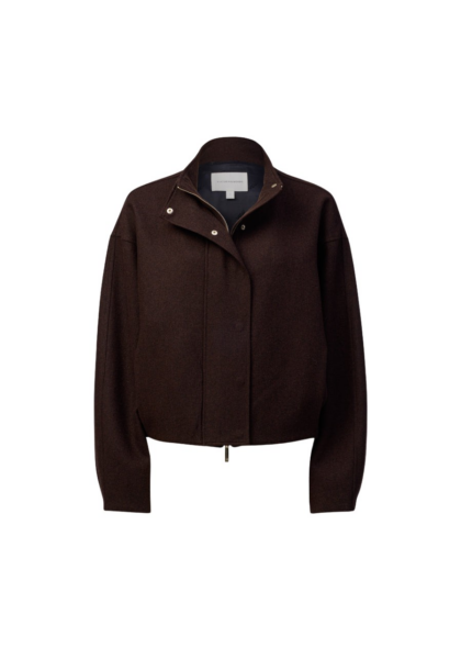 Viktoria & Woods Salvation Wool Bomber - Jackets - Minimalist Australian Fashion at Luxury Shoes 