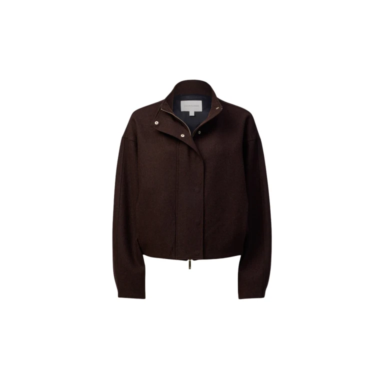 Viktoria & Woods Salvation Wool Bomber - Jackets - Minimalist Australian Fashion at Luxury Shoes 