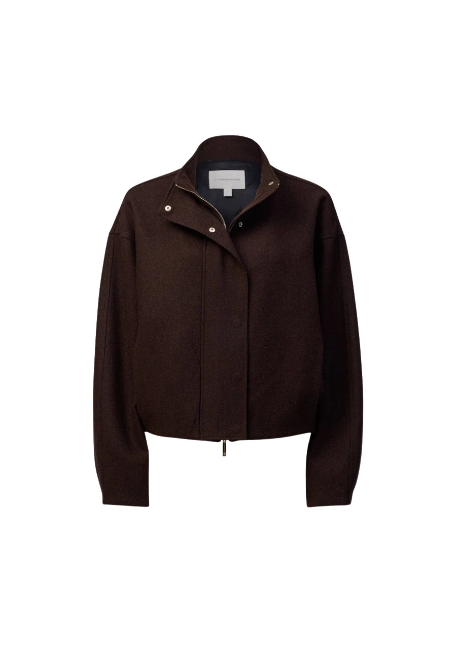 Viktoria and Woods Salvation Wool Bomber Jacket
