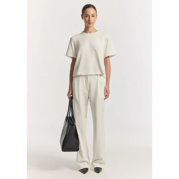 Viktoria & Woods Saxon Tee - Tops - Minimalist Australian Fashion at Luxury Shoes 