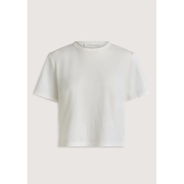 Viktoria & Woods Saxon Tee - Tops - Minimalist Australian Fashion at Luxury Shoes 