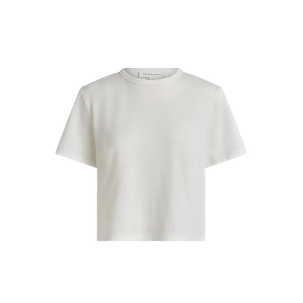 Viktoria & Woods Saxon Tee - Tops - Minimalist Australian Fashion at Luxury Shoes 