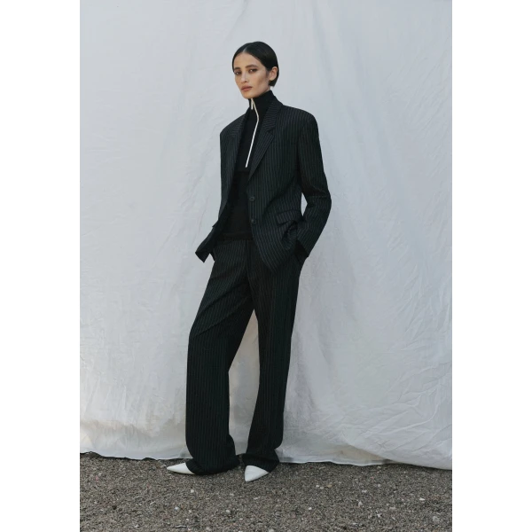 Viktoria & Woods Thorpe Wool Trouser - Pants - Minimalist Australian Fashion at Luxury Shoes 