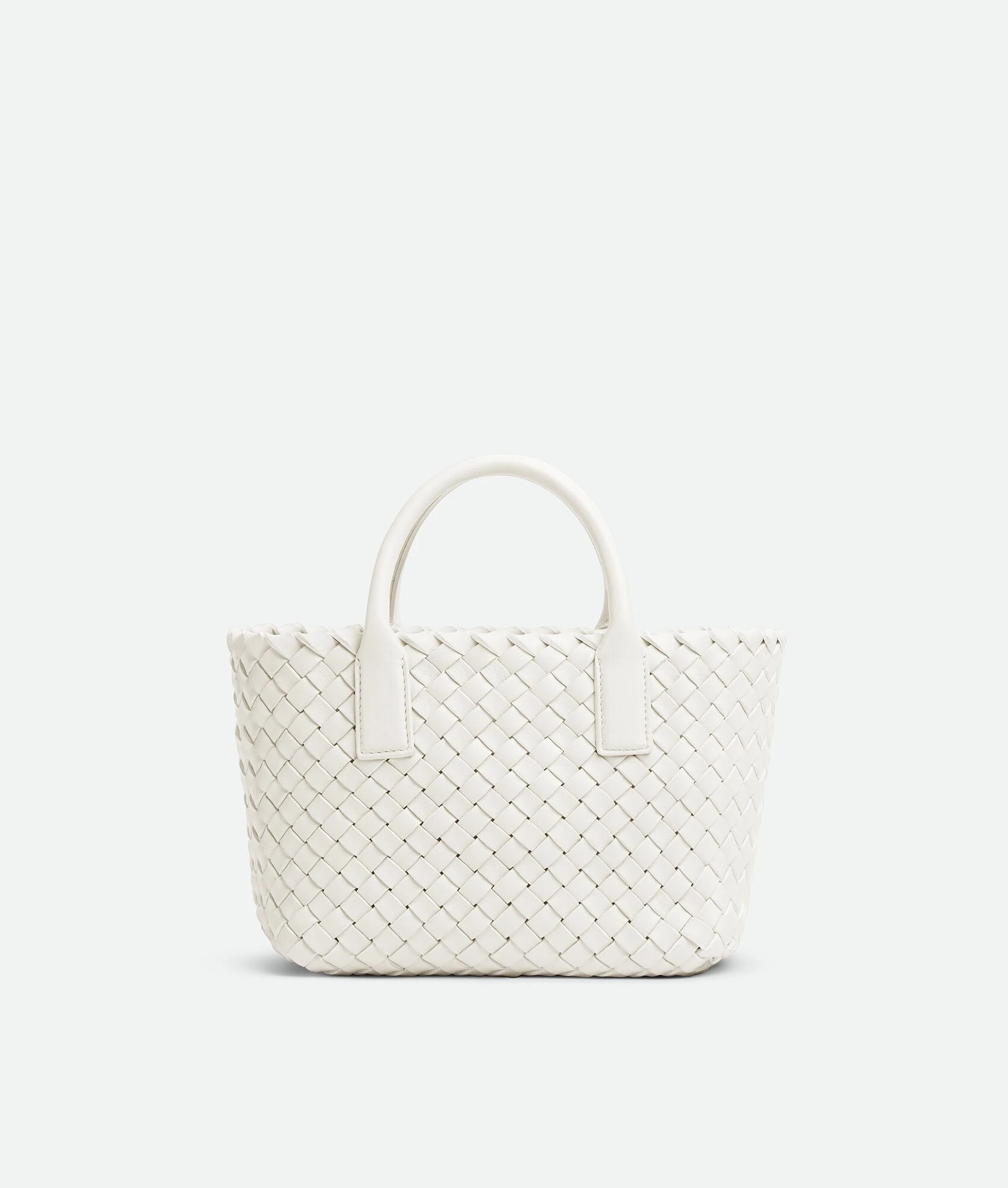 Khaite Mini Cabat in White - White Mini Bags - The Lotus Tote Bag - Shop at Luxury Shoes Khaite Mini Cabat in White - White Mini Bags - The Lotus Tote Bag - Shop at Luxury Shoes