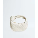 Khaite Mini Jodie in Chalk - White Mini Bags - The Lotus Tote Bag - Shop at Luxury Shoes 