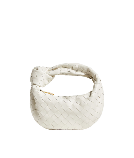 Khaite Mini Jodie in Chalk - White Mini Bags - The Lotus Tote Bag - Shop at Luxury Shoes 