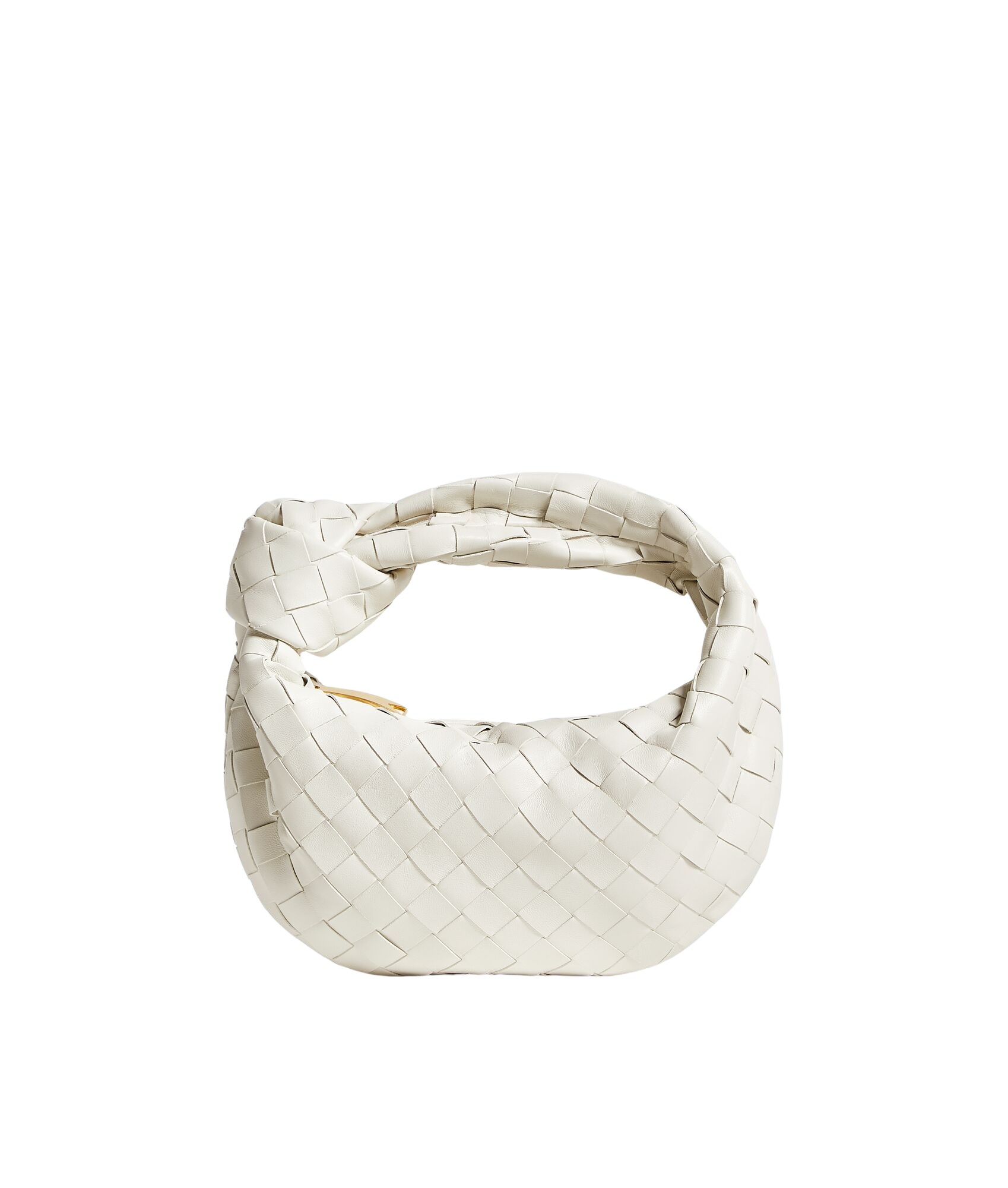 White-Mini-Jodie-in-Chalk-coveti15310_nobg Khaite Mini Jodie in Chalk - White Mini Bags - The Lotus Tote Bag - Shop at Luxury Shoes