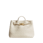 White-Womens-Andiamo-in-Sea-salt-coveti47357_nobg Khaite Women's Andiamo in Sea salt - White Totes & Top-Handle Bags - The Lotus Tote Bag - Shop at Luxury Shoes