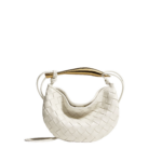 Khaite Women's Baby Sardine in Chalk - White Mini Bags - The Lotus Tote Bag - Shop at Luxury Shoes 