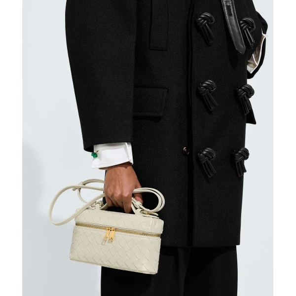 Khaite Women's Bang Bang in Sea salt - White Shoulder & Crossbody Bags - The Lotus Tote Bag - Shop at Luxury Shoes 