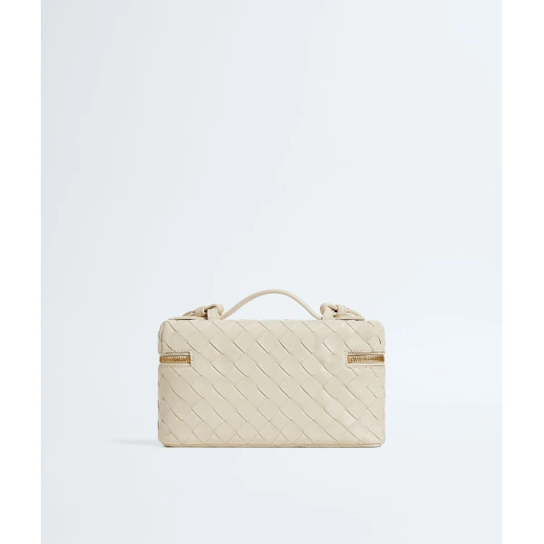 Khaite Women's Bang Bang in Sea salt - White Shoulder & Crossbody Bags - The Lotus Tote Bag - Shop at Luxury Shoes 