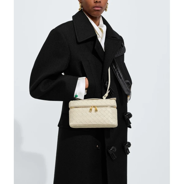 Khaite Women's Bang Bang in Sea salt - White Shoulder & Crossbody Bags - The Lotus Tote Bag - Shop at Luxury Shoes 