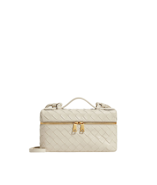 Khaite Women's Bang Bang in Sea salt - White Shoulder & Crossbody Bags - The Lotus Tote Bag - Shop at Luxury Shoes 