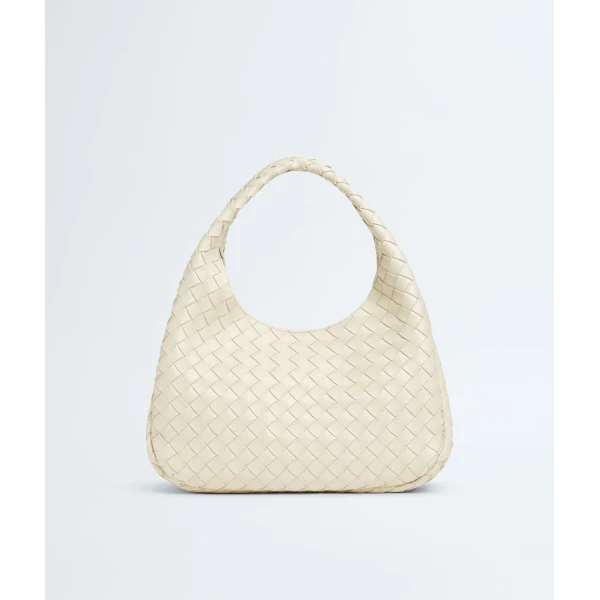Khaite Women's Campana in Sea salt - White Shoulder & Crossbody Bags - The Lotus Tote Bag - Shop at Luxury Shoes 