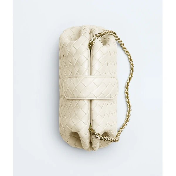 Khaite Women's Lauren 1980 in Sea salt - White Shoulder & Crossbody Bags - The Lotus Tote Bag - Shop at Luxury Shoes 