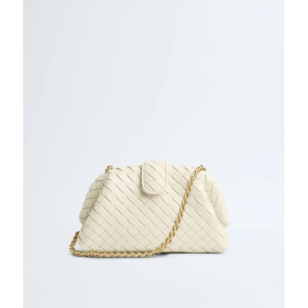 Khaite Women's Lauren 1980 in Sea salt - White Shoulder & Crossbody Bags - The Lotus Tote Bag - Shop at Luxury Shoes 