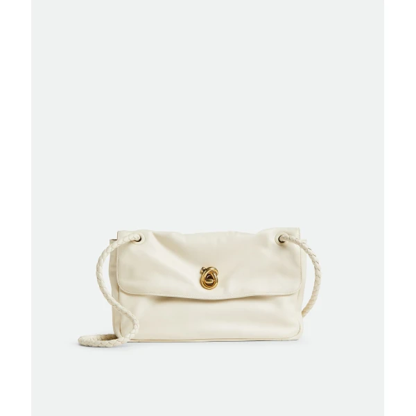 Khaite Women's Madison in Sea salt - White Shoulder & Crossbody Bags - The Lotus Tote Bag - Shop at Luxury Shoes 