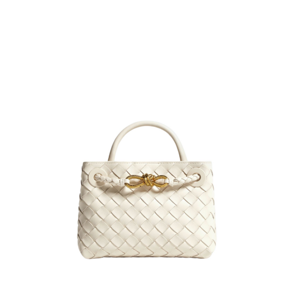 Bottega Veneta Women’s Mini Andiamo in Sea salt