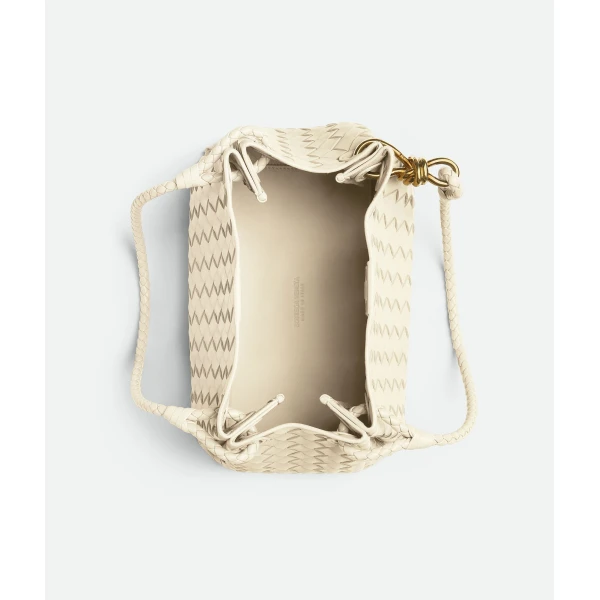 Khaite Women's Parachute in Sea salt - White Shoulder & Crossbody Bags - The Lotus Tote Bag - Shop at Luxury Shoes 