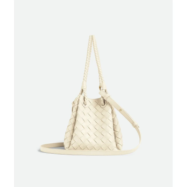 Khaite Women's Parachute in Sea salt - White Shoulder & Crossbody Bags - The Lotus Tote Bag - Shop at Luxury Shoes 