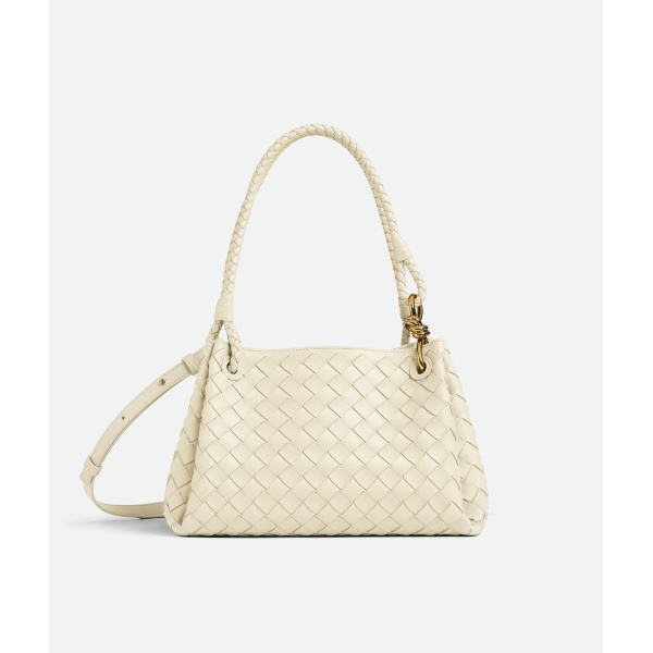 Khaite Women's Parachute in Sea salt - White Shoulder & Crossbody Bags - The Lotus Tote Bag - Shop at Luxury Shoes 