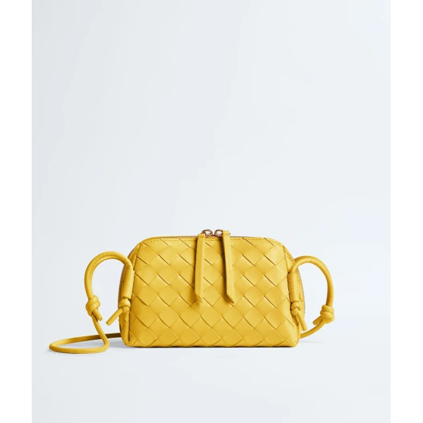 Khaite Women's Concert Pouch in Taxi - Yellow Clutch Bags - The Lotus Tote Bag - Shop at Luxury Shoes 