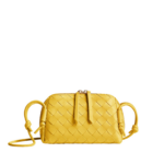 Khaite Women's Concert Pouch in Taxi - Yellow Clutch Bags - The Lotus Tote Bag - Shop at Luxury Shoes 