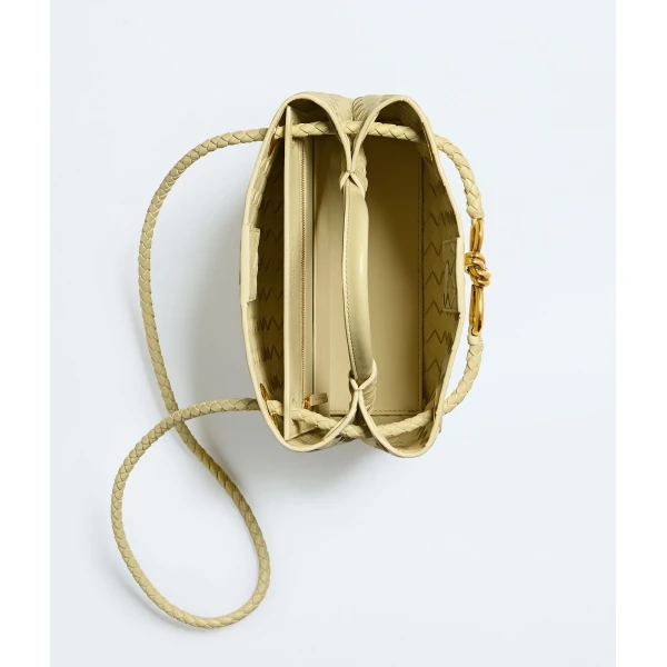 Khaite Women's Small Andiamo in Butter yellow - Yellow Totes & Top-Handle Bags - The Lotus Tote Bag - Shop at Luxury Shoes 