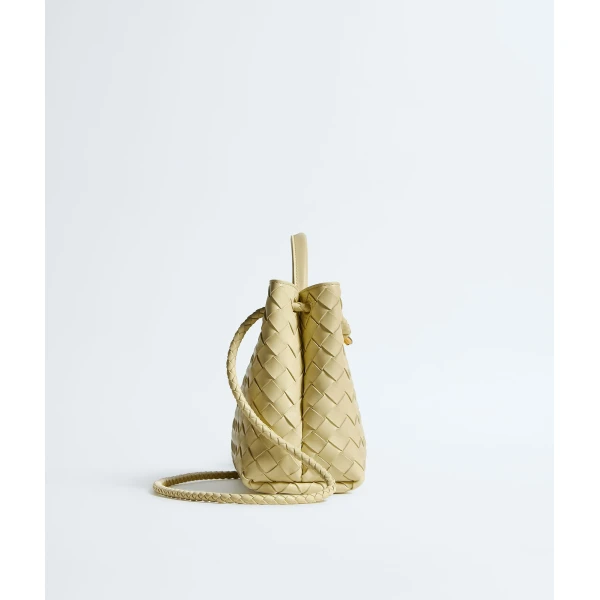 Khaite Women's Small Andiamo in Butter yellow - Yellow Totes & Top-Handle Bags - The Lotus Tote Bag - Shop at Luxury Shoes 