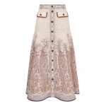 Zimmermann Alchemy A-Line Skirt | Ready to Wear Collection Luxury Shoes Elevate your elegance in this Zimmermann Skirts available now at Luxury Shoes