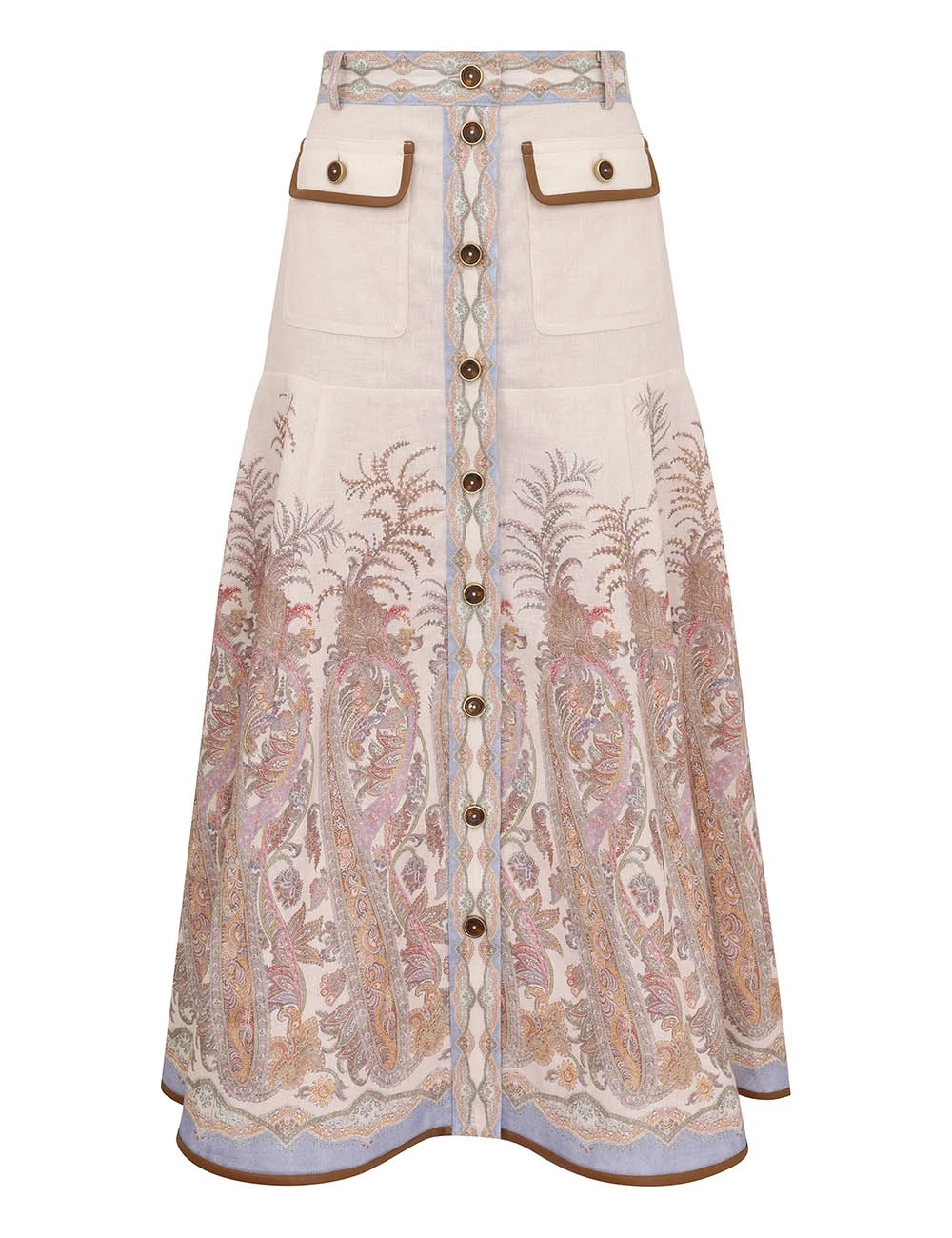 Zimmermann Alchemy A-Line Skirt | Ready to Wear Collection Luxury Shoes Elevate your elegance in this Zimmermann Skirts available now at Luxury Shoes