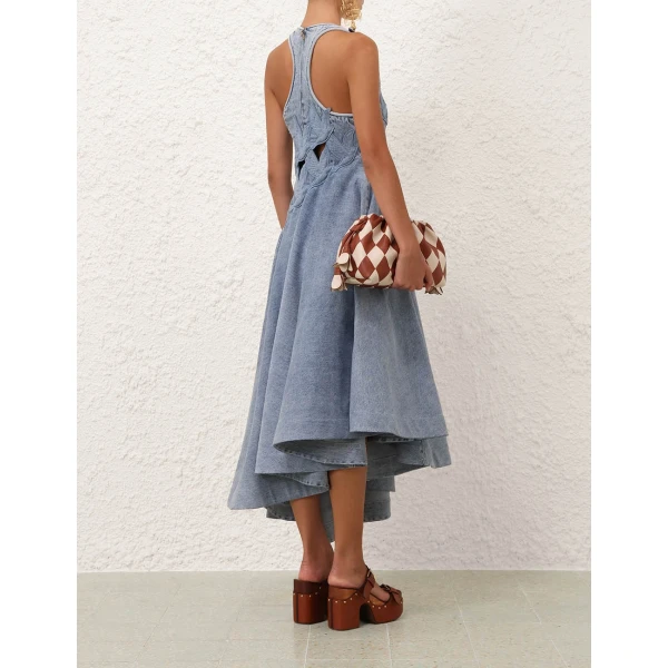 Elevate your elegance in this Zimmermann Dresses available now at Luxury Shoes 