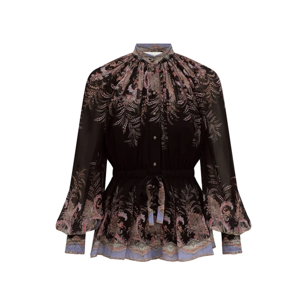 Elevate your elegance in this Zimmermann Tops available now at Luxury Shoes 