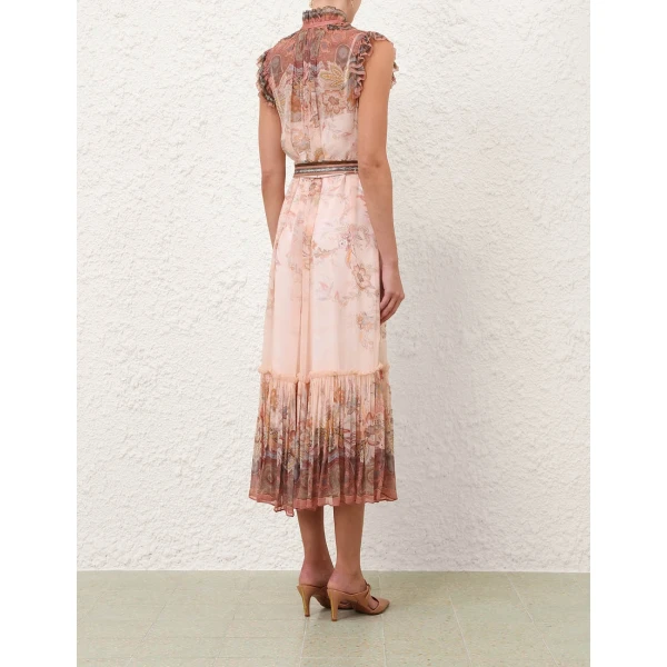 Elevate your elegance in this Zimmermann Dresses available now at Luxury Shoes 