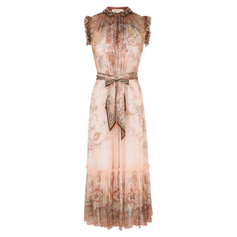Elevate your elegance in this Zimmermann Dresses available now at Luxury Shoes 