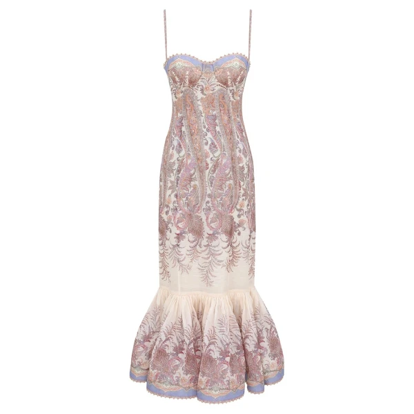Elevate your elegance in this Zimmermann Dresses available now at Luxury Shoes 