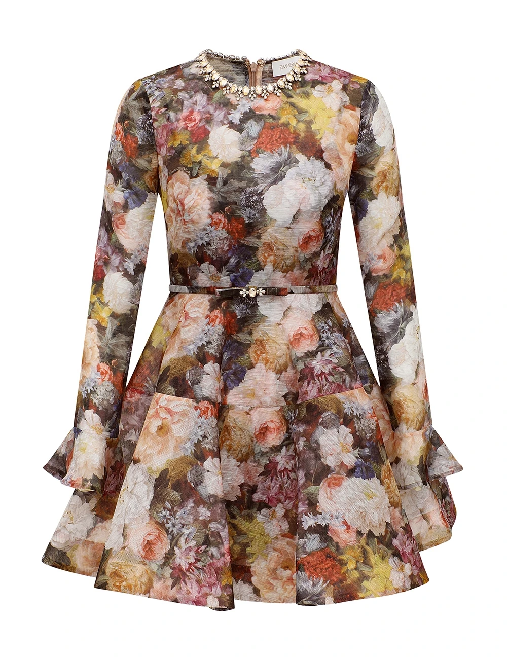 Zimmermann Alchemy Peplum Mini Dress | Ready to Wear Collection Luxury Shoes Elevate your elegance in this Zimmermann Dresses available now at Luxury Shoes