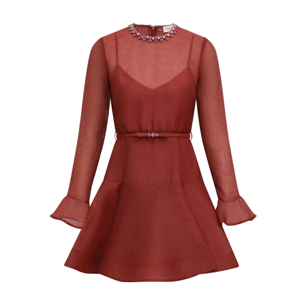 Elevate your elegance in this Zimmermann Dresses available now at Luxury Shoes 