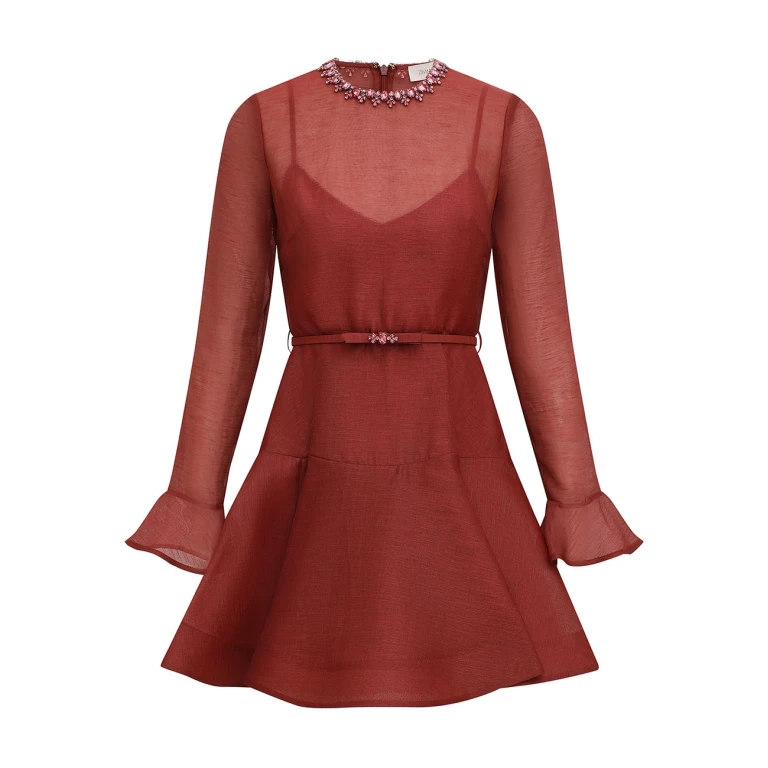 Elevate your elegance in this Zimmermann Dresses available now at Luxury Shoes 